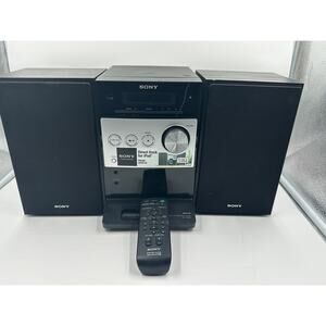 Sony HCD-FX300i Micro Hi Fi Compnent Stereo with Remote Works